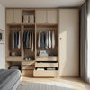 Residential Interiors, 3 BHK Apartment Interior Design, Smart Wardrobes - Smart Wardrobes for 3 BHK Homes in Modern Interiors