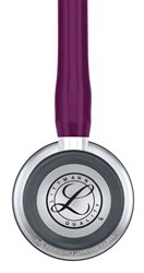 3M Littman Cardiology IV Diagnostic Stethoscope, Plum Tube, Stainless Stem and Headset, 27 inch, 6156