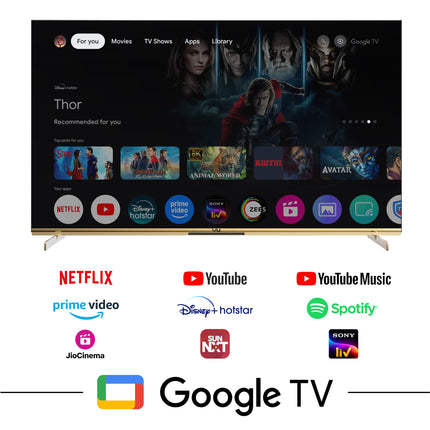 Vu 164cm (65 inches) Masterpiece Frame Series 4K QLED TV 65MASTERPIECE (Armani Gold)