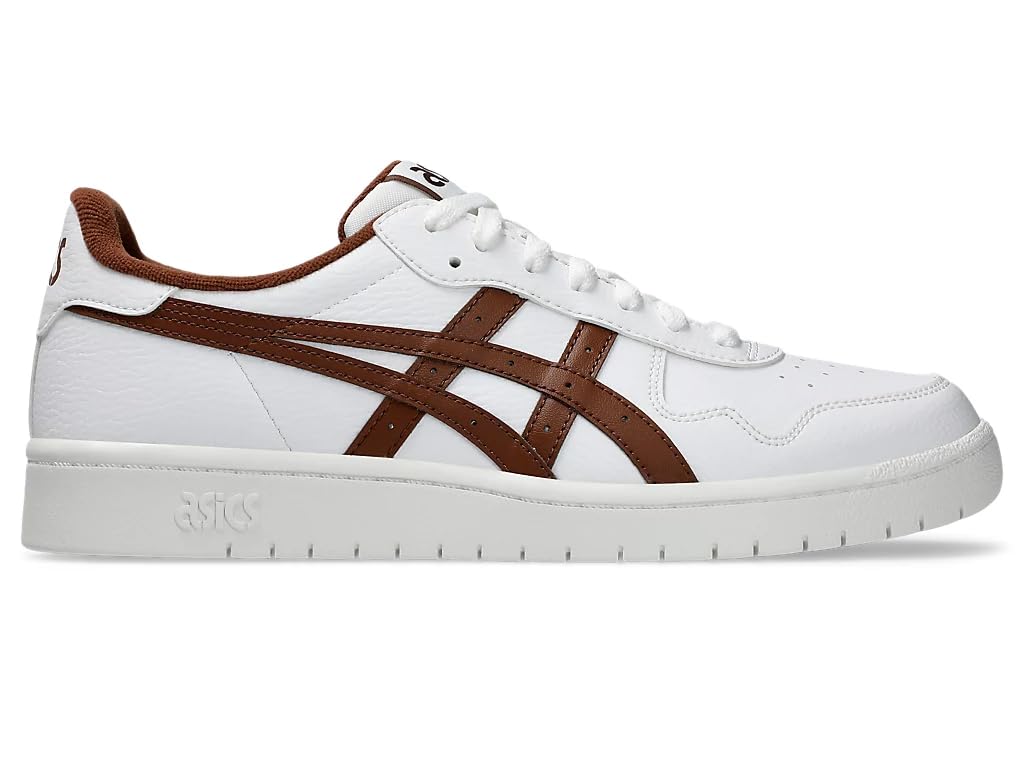ASICS Mens JAPAN S White/Reddish Brown Sneakers - 10 UK (1201B046.102)