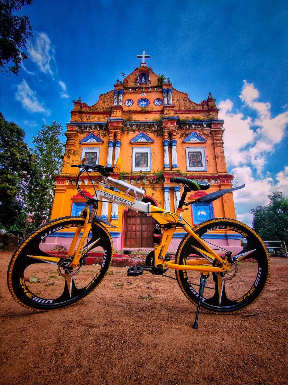 Amaze Kai Foldable Mountain Bike for Men, 21 Speed Gear, 3 Spoke, Double Disc Brake, Folding