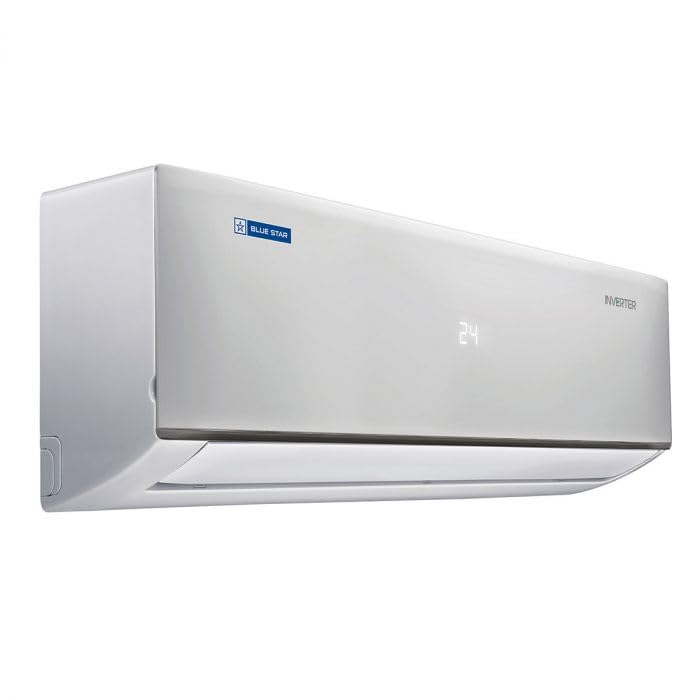 BLUE STAR INVERTER SPLIT AC 1.0TON 3 STAR IB312DNU 2024 5-IN- CONVERTIBLE COOLING 100% COOPER