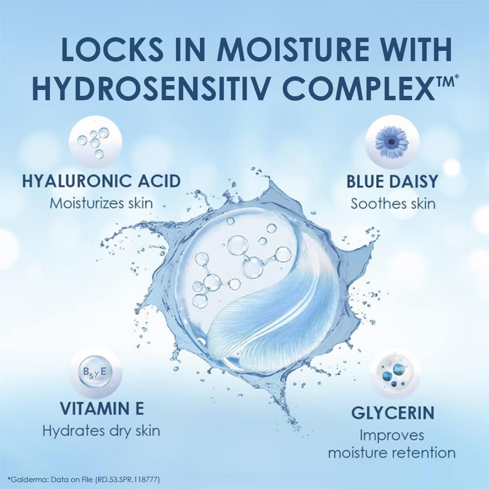 Cetaphil Optimal Hydration Lightweight Serum 30 ml | Fast absorbing | Hyaluronic Acid, Blue Daisy extract, Vitamin B5 | Dermatologist Recommended for Sensitive Skin