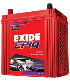 EXIDE EPIQ FEP0-EPIQ35L 35 Ah Car Battery 77 months warranty (42 FOC and 35 Pro-Rata)
