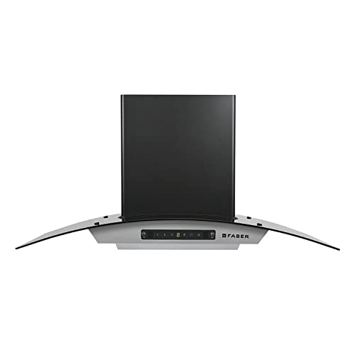 Faber 90cm 1200 m3/hr, Autoclean Chimney, Filterless, 8Yr on Motor, 2Yr Comprehensive Warranty, Hood Venice in HC SC FL LG 90, Touch & Gesture Control, Light Grey), Free 1 Year Extended warranty