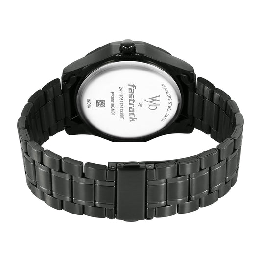 Fastrack Vyb Horizon Quartz Analog Blue Dial Watch for Men