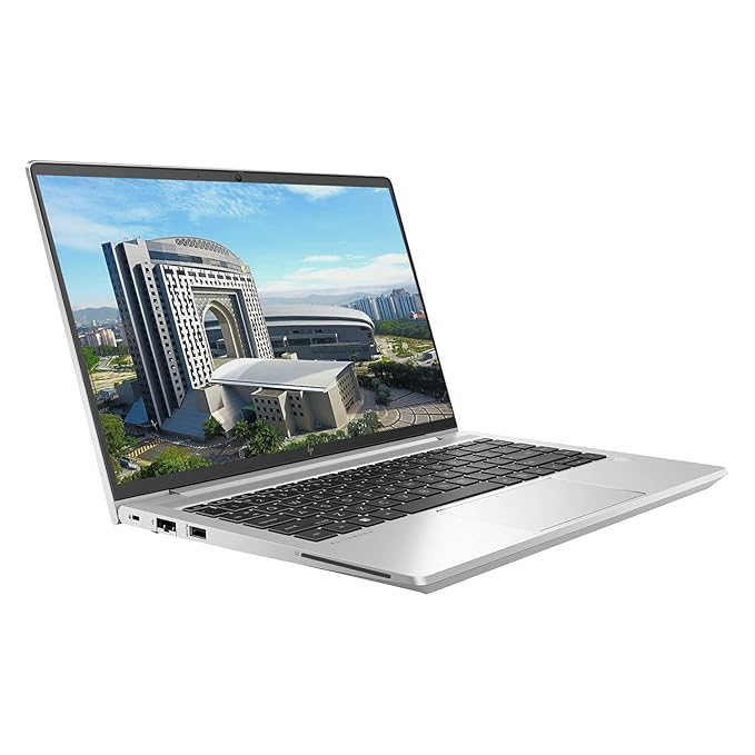 HP EliteBook 640 G10 (14" FHD, 13th Gen Intel Core i5, 16GB DDR4, 512GB SSD, Windows 11 Pro, MSO 2024, Intel Iris Xe Graphics | Silver Aluminum | Business Notebook PC