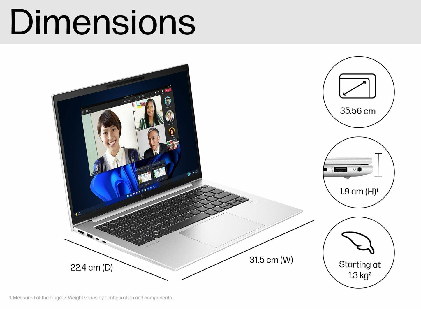HP EliteBook 840 G10 Business Laptop (14" FHD+ Touchscreen, Intel 10-Core i5-1335U (Beat i7-1255U), 16GB DDR5 RAM, 512GB SSD) Backlit, Fingerprint, 5MP IR Webcam, Wolf Security, Win 11 Pro w/ Copilot