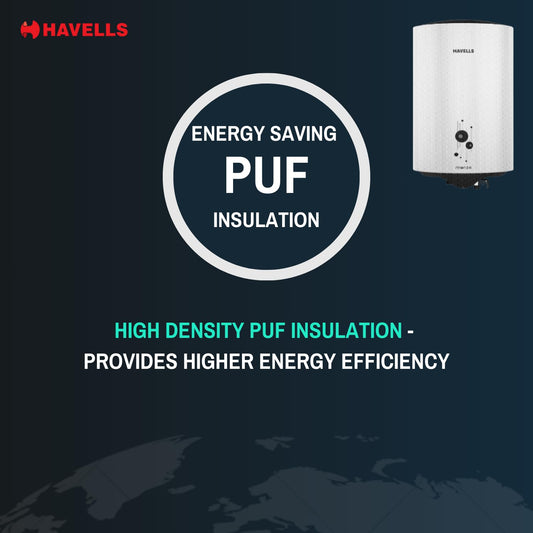 Havells Monza 10 Litre Storage Water Heater (Geyser) | Faster heating | Glass Coated Anti Rust Tank & Heavy Duty Heating Element | Warranty: 5 Year on Tank | High Rise Compatible