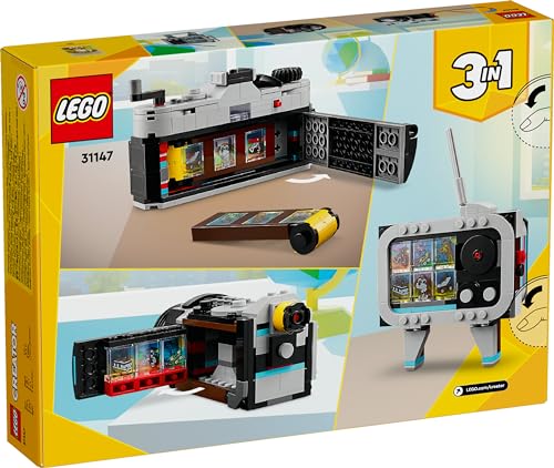 LEGO Creator Retro Camera 3in1 Toy 31147 (261 Pieces)