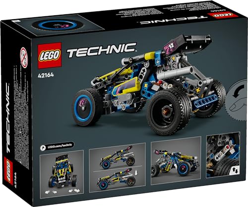 LEGO Technic Off-Road Race Buggy Car Toy 42164 (219 Pieces)
