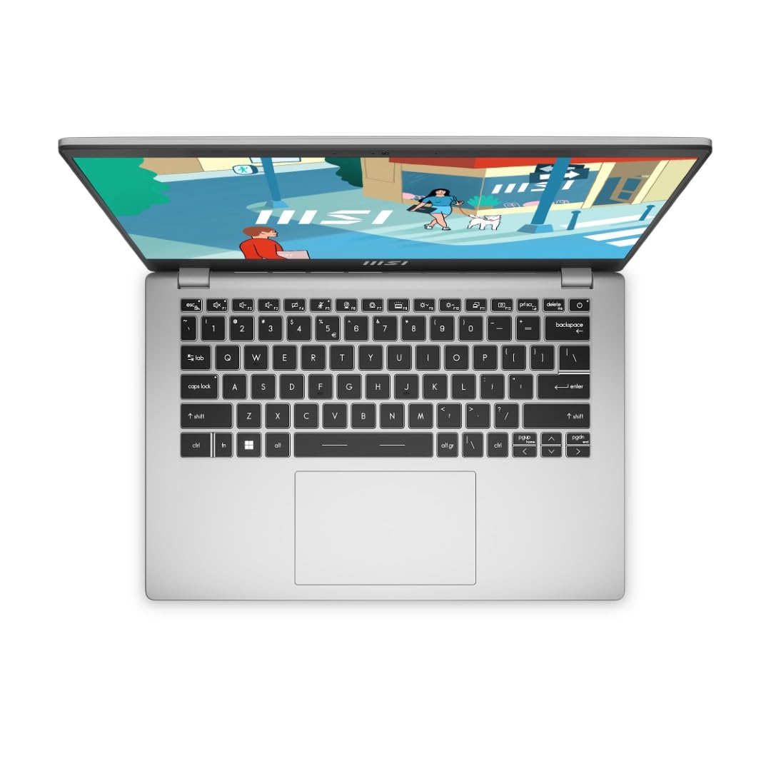 MSI Modern 14 Laptop Intel Core I3 1315U 8GB RAM 512GB NVMe Windows 11 Office