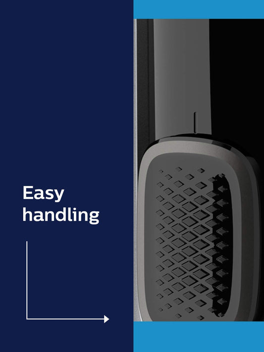 PHILIPS Nose Trimmer Nt3650/16,Cordless Nose,Ear&Eyebrow Trimmer With Protective Guard System,Fully Washable,Including Aa Battery,2 Eyebrow Combs,Pouch (Gray), Unisex