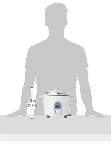 Panasonic SRWA 18 1.8 Liter Automatic Rice Cooker, white