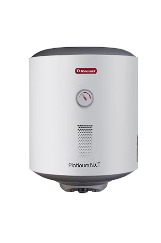 Racold Platinum Nxt 50L Vertical 5 Star Water Heater(Geyser) for Home| 33% faster heating |Titanium Plus technology |Free Standard Installation & Pipes | Suitable for bathroom