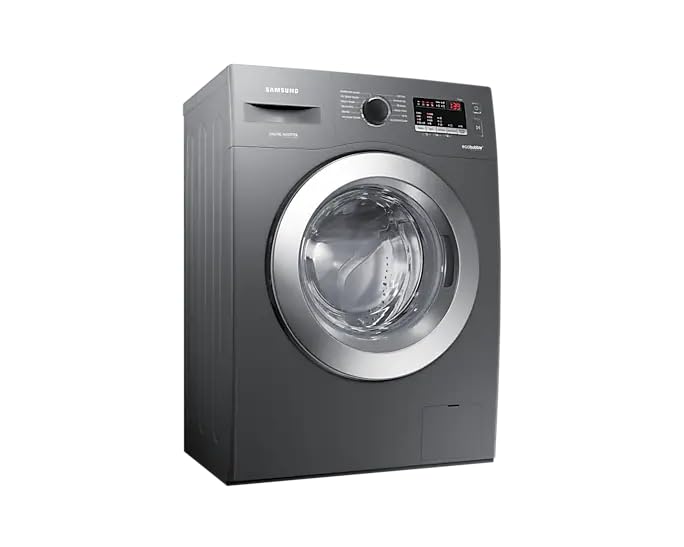 Samsung 7 KG Front Load washing machine, EcoBubble, DIT Motor, Hygiene Steam, WW70R22EK0X