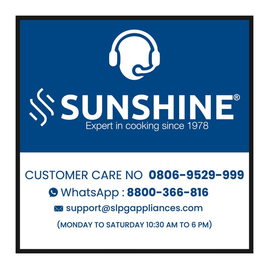 Sunshine Magnite Gas Stove | 4 Burner Glass Hob Top Cooktop | Warranty By Sunshine - 5 Year On Glass & Burner And 10 Year On Valve, Manual Ignition, SABAF, LPG Ready & PNG Compatible (Premium - Black)