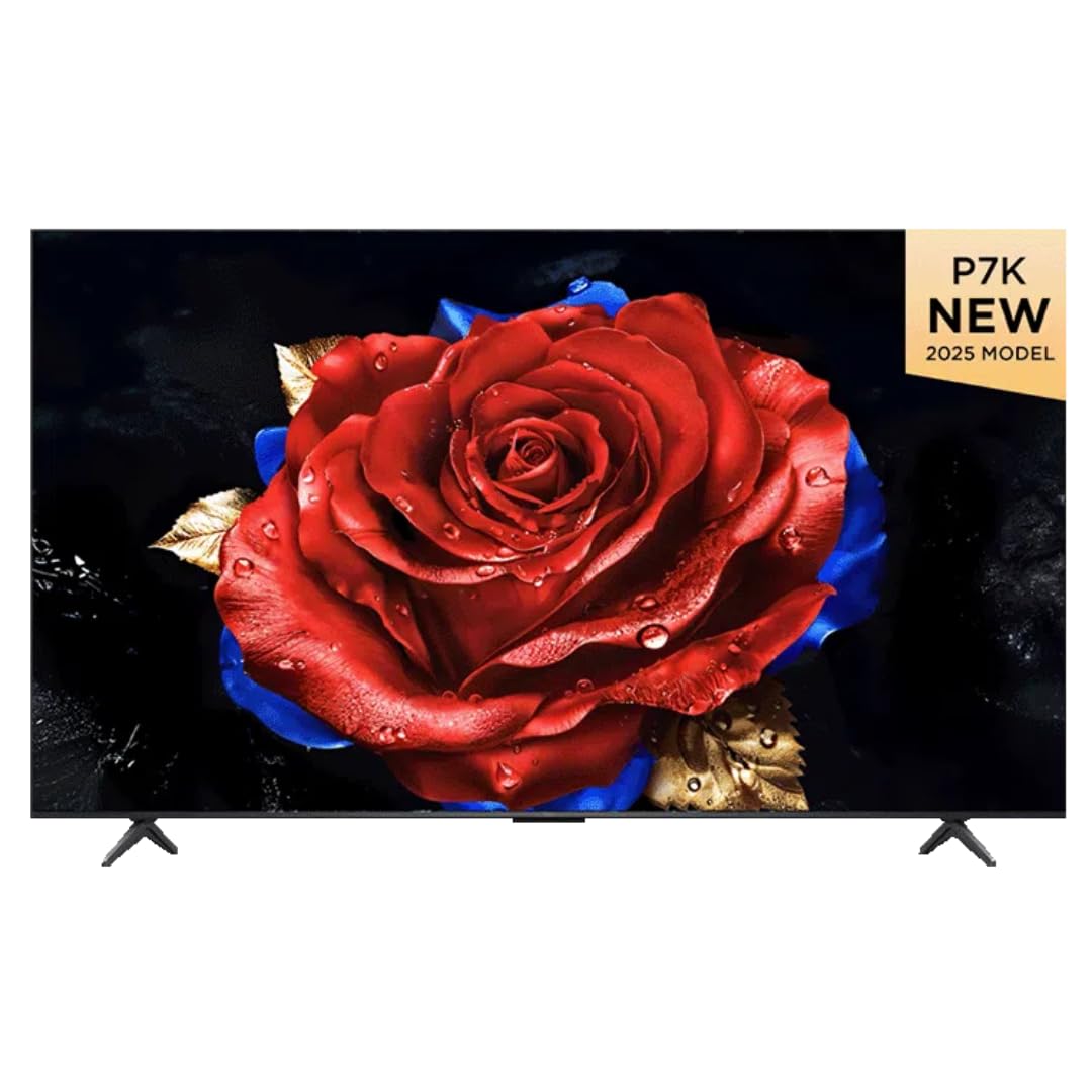 TCL 139 cm (55 inches) 4K Ultra HD Smart QLED Google TV 55P7K