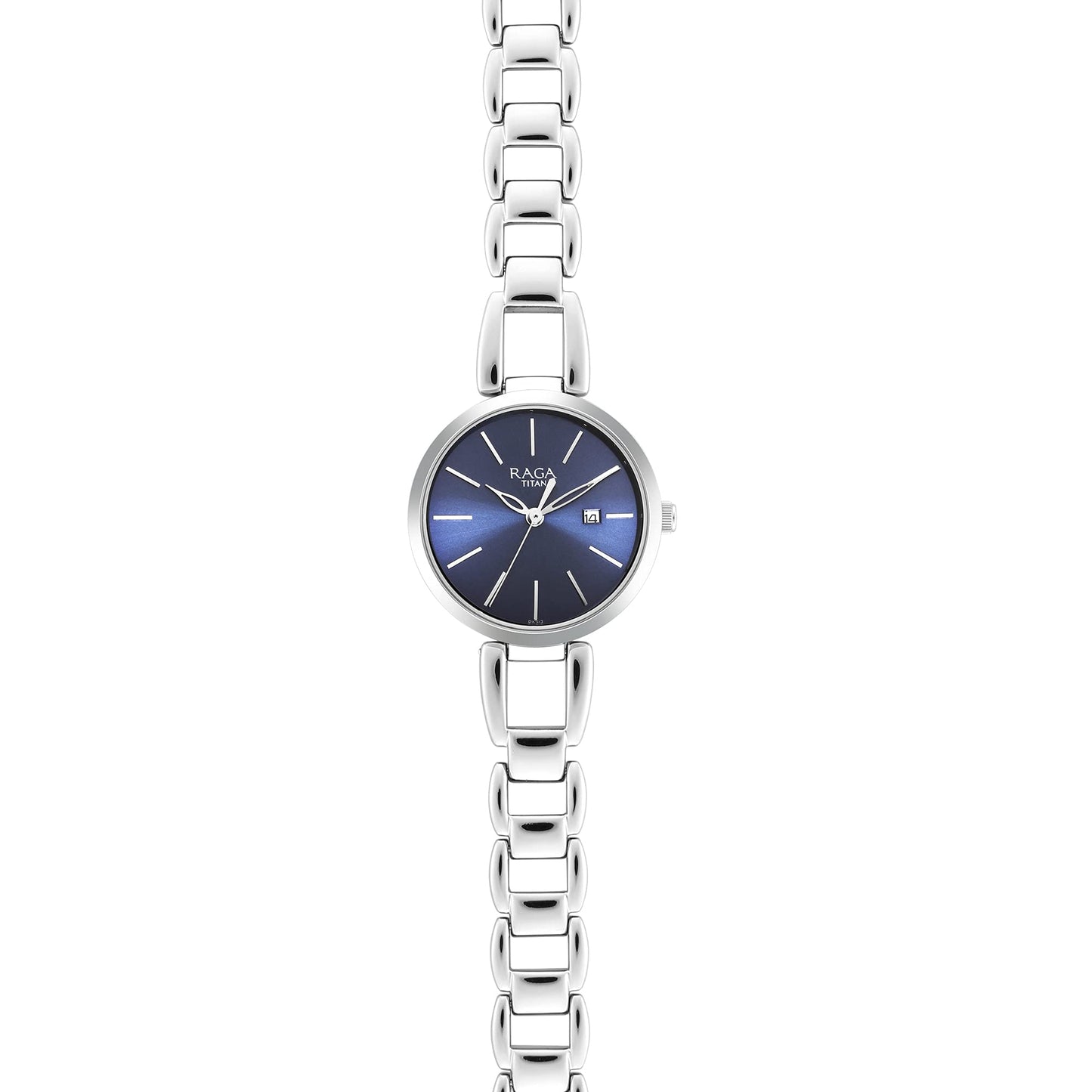 Titan Analog Blue Dial Women's Watch-2642SM02/NP2642SM02