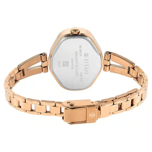 Titan Karishma Blue Dial Metal Strap Analog Watch for Women-NS2680WM01/NT2680WM01