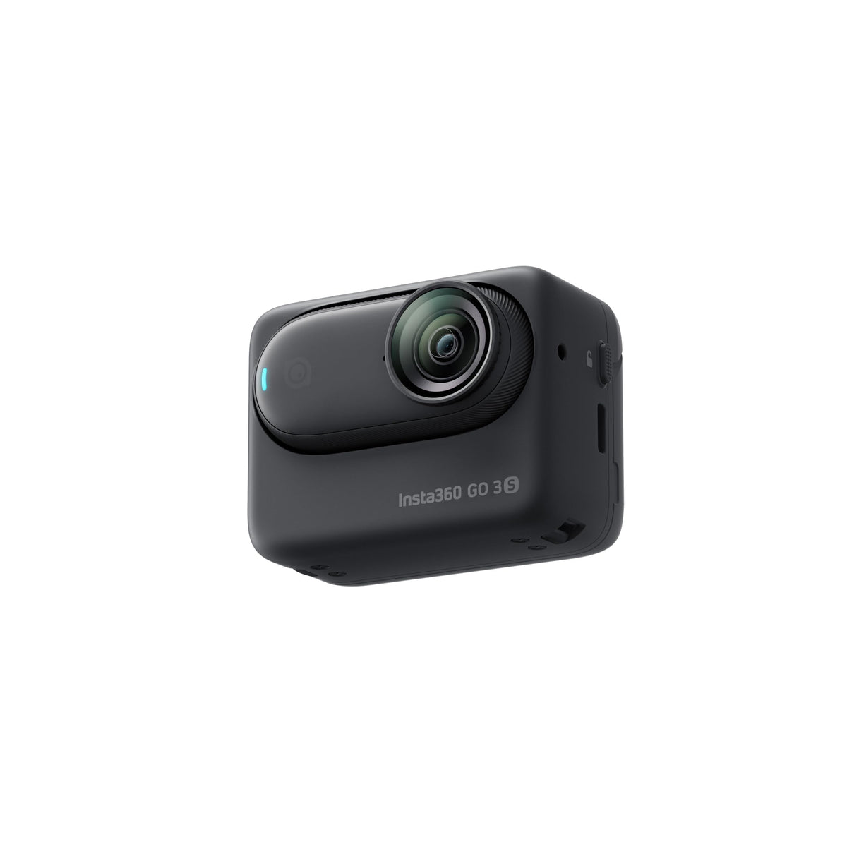 insta360 GO 3S - 64 GB Black 4K Tiny Portable Vlogging Camera, Hands-Free POVs, Mount Anywhere, Stabilization, 140 Min Battery Life, 10m Waterproof, Pet POV
