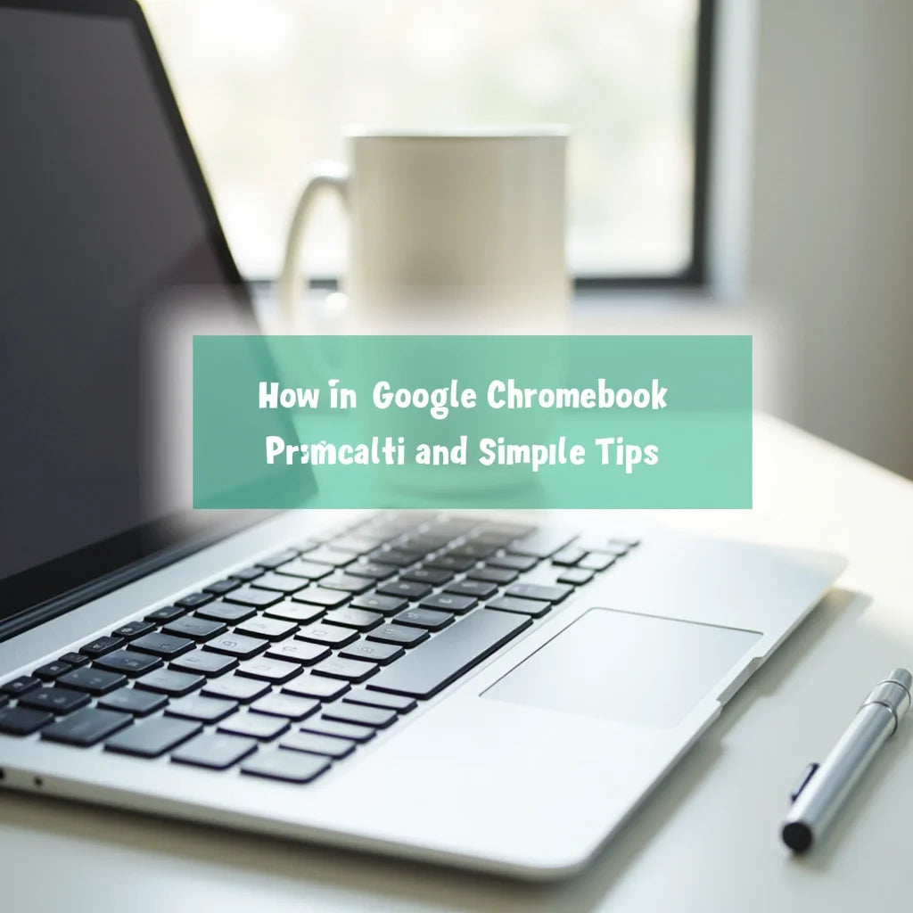 Google Chromebook - Boost Google Chromebook Productivity with Simple Tips