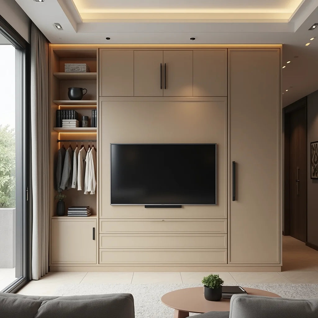 Interior Designer In Gurgaon, Home Wardrobe Solutions In Gurgaon, Modern Kitchen Cabinets In Gurugram, TV Units In Gurugram - Gurgaon Interior Designer: Wardrobes, TV Units & Cabinets