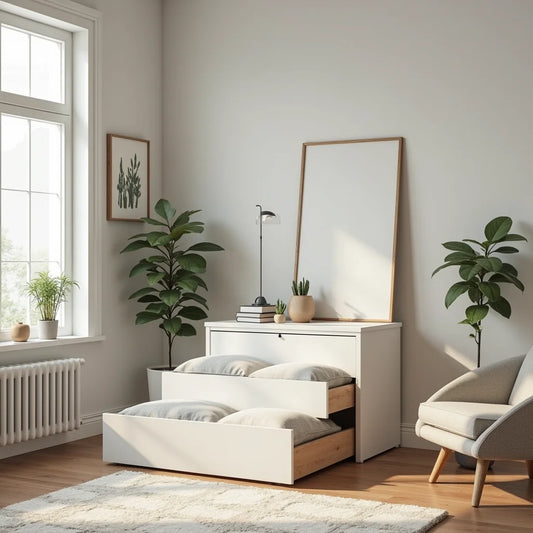Expandable Storage Options - Expandable storage options to maximize space at home