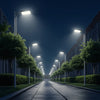 4-Pack Solar Street Lights - Effortless Outdoor Lighting: 4-Pack Solar Street Lamps
