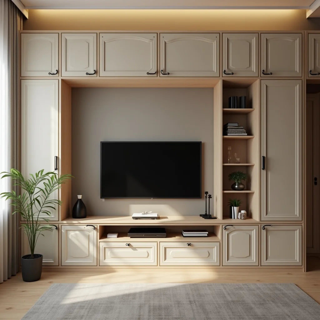 Interior Designer In Gurgaon, Home Wardrobe Solutions In Gurgaon, Modern Kitchen Cabinets In Gurugram, TV Units In Gurugram - Gurgaon Interior Designer Wardrobe TV Units and Cabinets