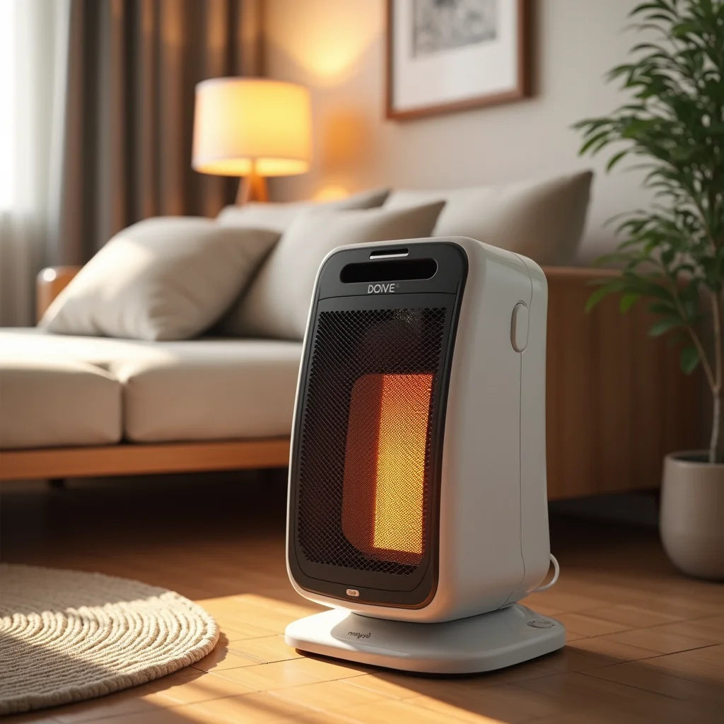 Powerful Room Heater - Powerful Room Heater Achieves Fast Even Warmth in Any Space