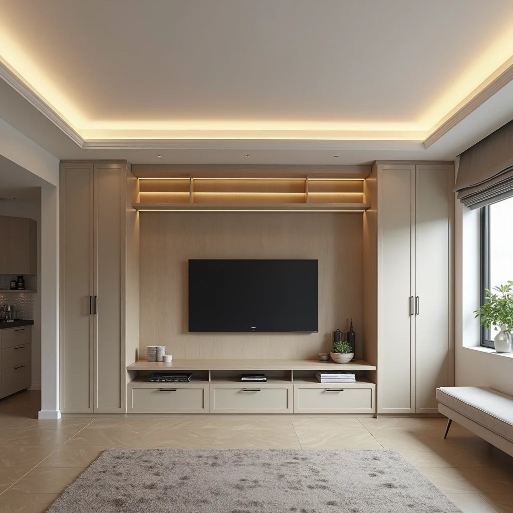 Interior Designer In Gurgaon, Home Wardrobe Solutions In Gurgaon, Modern Kitchen Cabinets In Gurugram, TV Units In Gurugram - Gurugram Interiors Wardrobes and TV Units and Kitchens