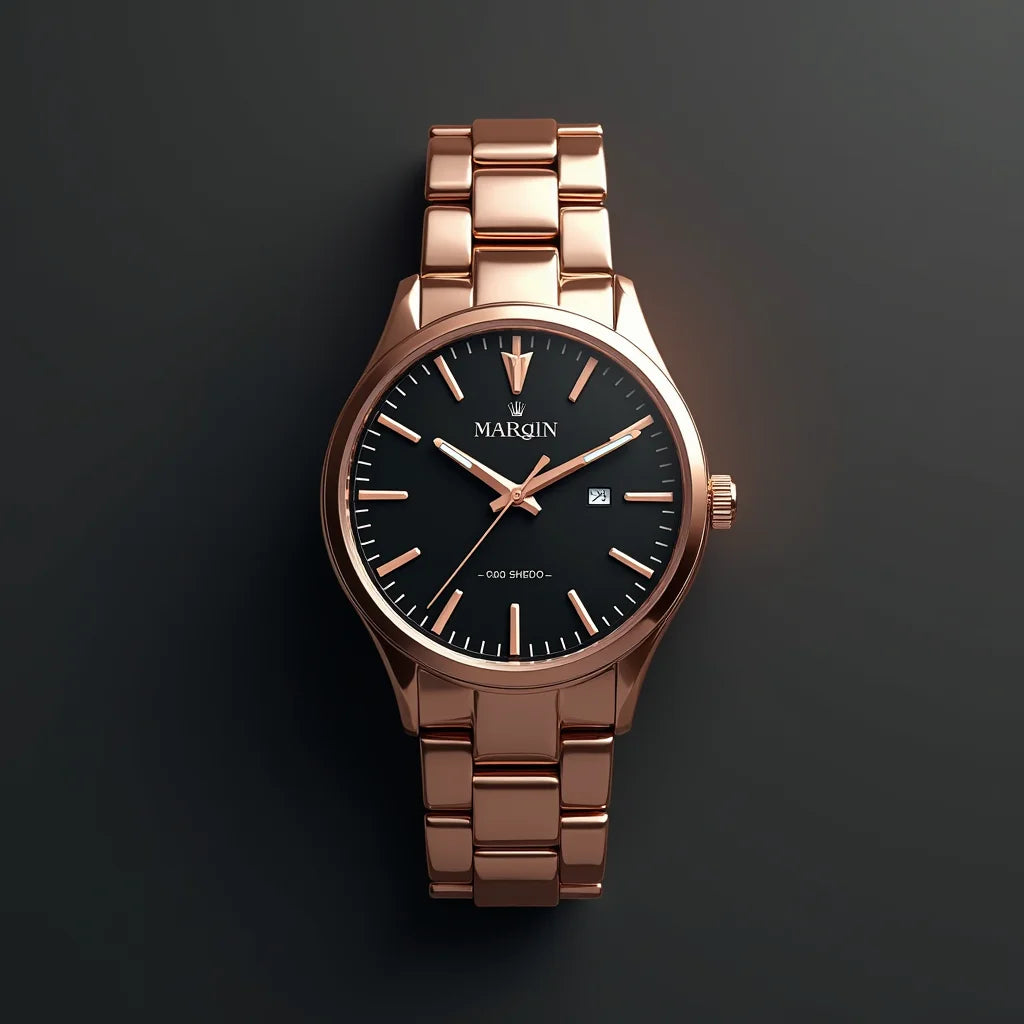 Rose Gold Stainless Steel Watch - Rose Gold Stainless Steel Watch Timeless Everyday Style