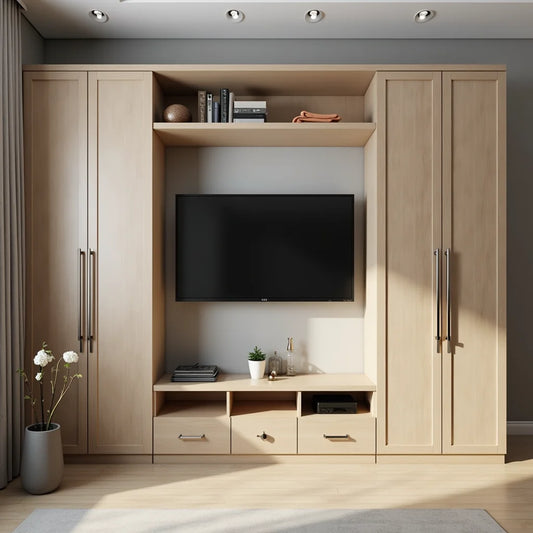 Interior Designer In Gurgaon, Home Wardrobe Solutions In Gurgaon, Modern Kitchen Cabinets In Gurugram, TV Units In Gurugram - Gurgaon Interior Designer: Wardrobes, Kitchens & TV Units