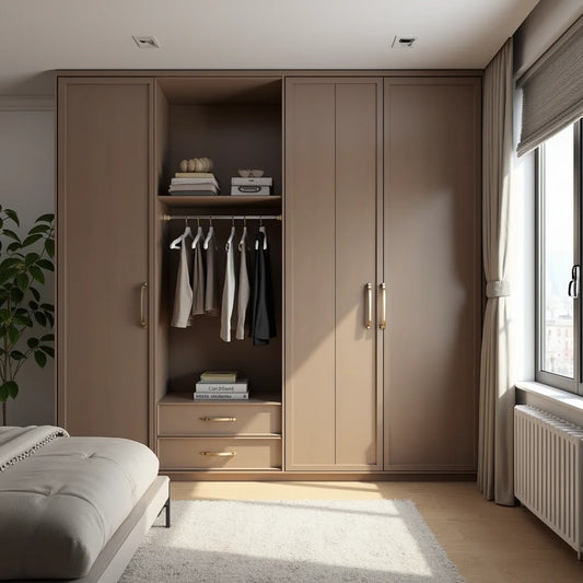 Residential Interiors, 3 BHK Apartment Interior Design, Smart Wardrobes - Residential Interiors 3 BHK with Smart Wardrobes Design Guide