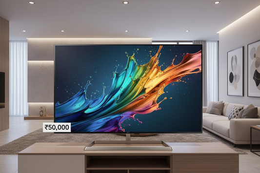 Best 65 inch QLED TV under 50000 | Republic Day Sale