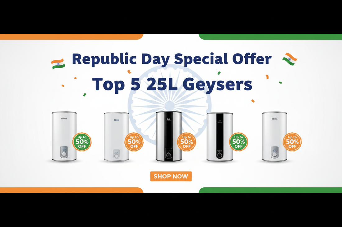 Top 5 Geysers (25 Litres) for Your Home in 2026