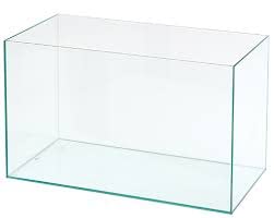 Parko Home Decoration Turtle Aquarium Tank Beautiful Fashion Clear Glass Mini Fish Tank Aqua Habitat Aquarium Tank Only Rust Resistant (Colour May Vary) (9x9x12 Inches) 15L 