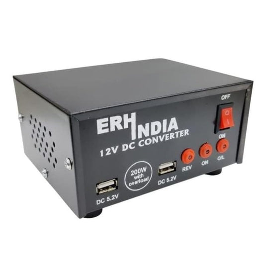 200 watt Solar Converter 12v with 2 ac Ports 