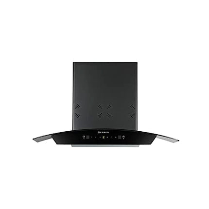 Faber Fully Automatic Autoclean Smart Chimney with Odour Sensor 75cm|Remote Control|1350 m3/hr Filterless|12 Yrs Warranty on Motor|Hood Stella 3D IN HC SC FL BK 75 