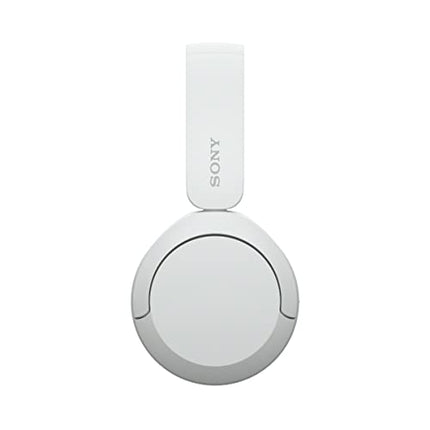 Sony WH-CH520 Wireless Bluetooth Headphones with Mic, Up to 50Hrs Battery-White 