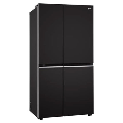LG 655 L Frost Free Smart Inverter Double Door Side by Side Refrigerator (GL-B257HWBY, Western Black, Express Freezing | Multi Air-Flow) 