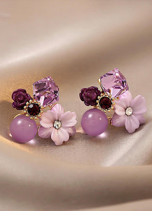 3 Pairs Korean Earrings For Girls Stylish, Fancy Earrings For Women Stylish, Studs For Women, Earrings Set For Women, Stylish Stud Earrings For Womens 