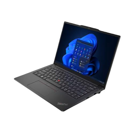 Lenovo ThinkPad E14 Intel Core i3 13th Gen 14" WUXGA IPS 300 Nits Thin and Light Laptop (8GB RAM/512GB SSD/Windows 11 Home/FPR/Black/1Y Onsite/1.41 kg), 21JKS13L00 