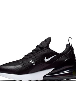 Nike Men's Air Max 270 Running Shoes, Black, 8 US