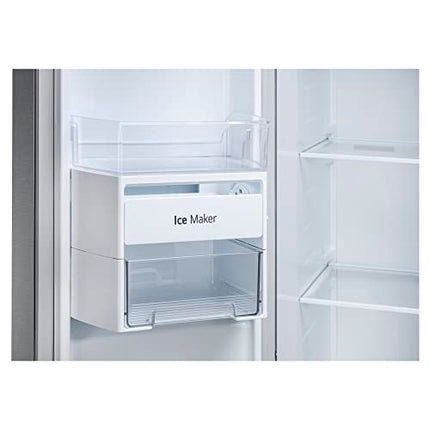 LG 655 L Frost-Free Smart Inverter Double Door Side-By-Side Refrigerator (GL-B257HDSY, Dazzle Steel, Express Freeze | Multi Air-Flow) 