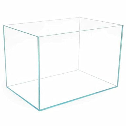Parko Home Decoration Turtle Aquarium Tank Beautiful Fashion Clear Glass Mini Fish Tank Aqua Habitat Aquarium Tank Only Rust Resistant (Colour May Vary) (9x9x12 Inches) 15L 