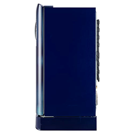 LG 201 L 5 Star Inverter Direct-Cool Single Door Refrigerator (GL-D211HBCZ, Blue Charm, Base stand with drawer) 