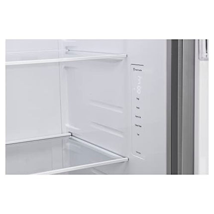 LG 655 L Frost-Free Smart Inverter Double Door Side-By-Side Refrigerator (GL-B257HDSY, Dazzle Steel, Express Freeze | Multi Air-Flow) 