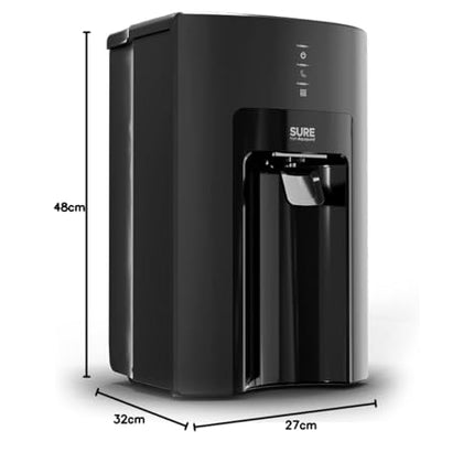 Aquaguard Sure Delight NXT UV+UF Water Purifier | Suitable for Municipal Water Only (TDS <200 ppm) | Not Suitable for Borewell/Tanker Water (TDS >200 ppm) | Free Service Plan worth ₹2000 